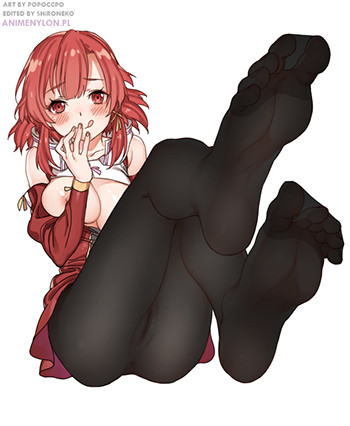 shuumatsu-no-izetta-izetta-pantyhose-nylon-feet-tights-anime-girl-red-hair-pussy-vagina