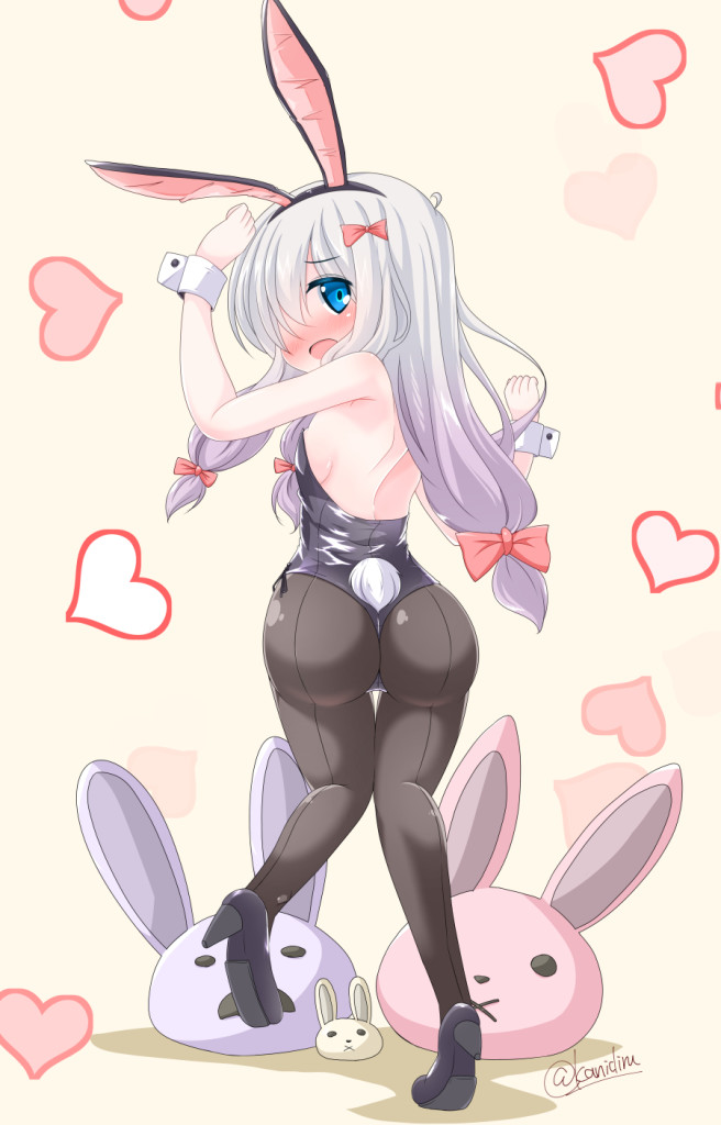 ero-manga sensei izumi sagiri bunny girl stockings pantyhose nylon ass anime tights legs lolicon loli