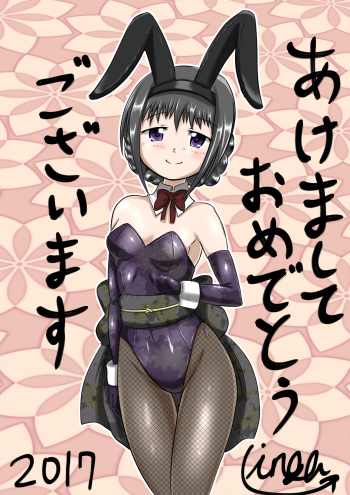 mahou shoujo madoka magica akemi homura stockings anime bunny girl pantyhose nylon legs